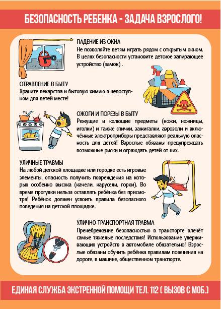безопасность ребенка в быту